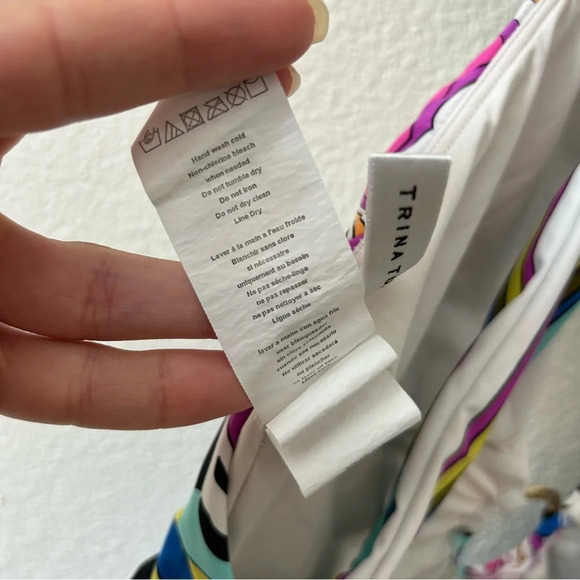 Trina Turk $162 Sz 6 Mandalay Floral Plunge One Piece Swimsuit Guc. - Picture 15 of 16